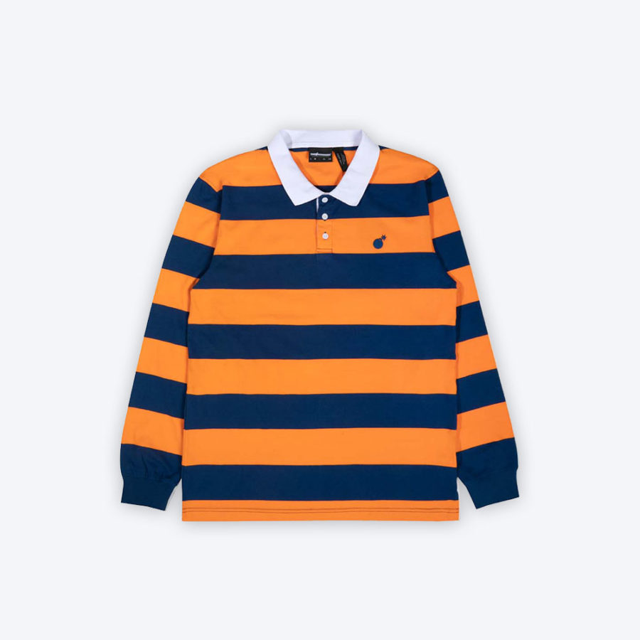 The Hundreds Pacific Longsleeve Rugby Black