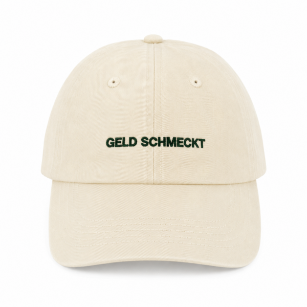 Egotrips Dad Cap Geld Schmeckt Creme